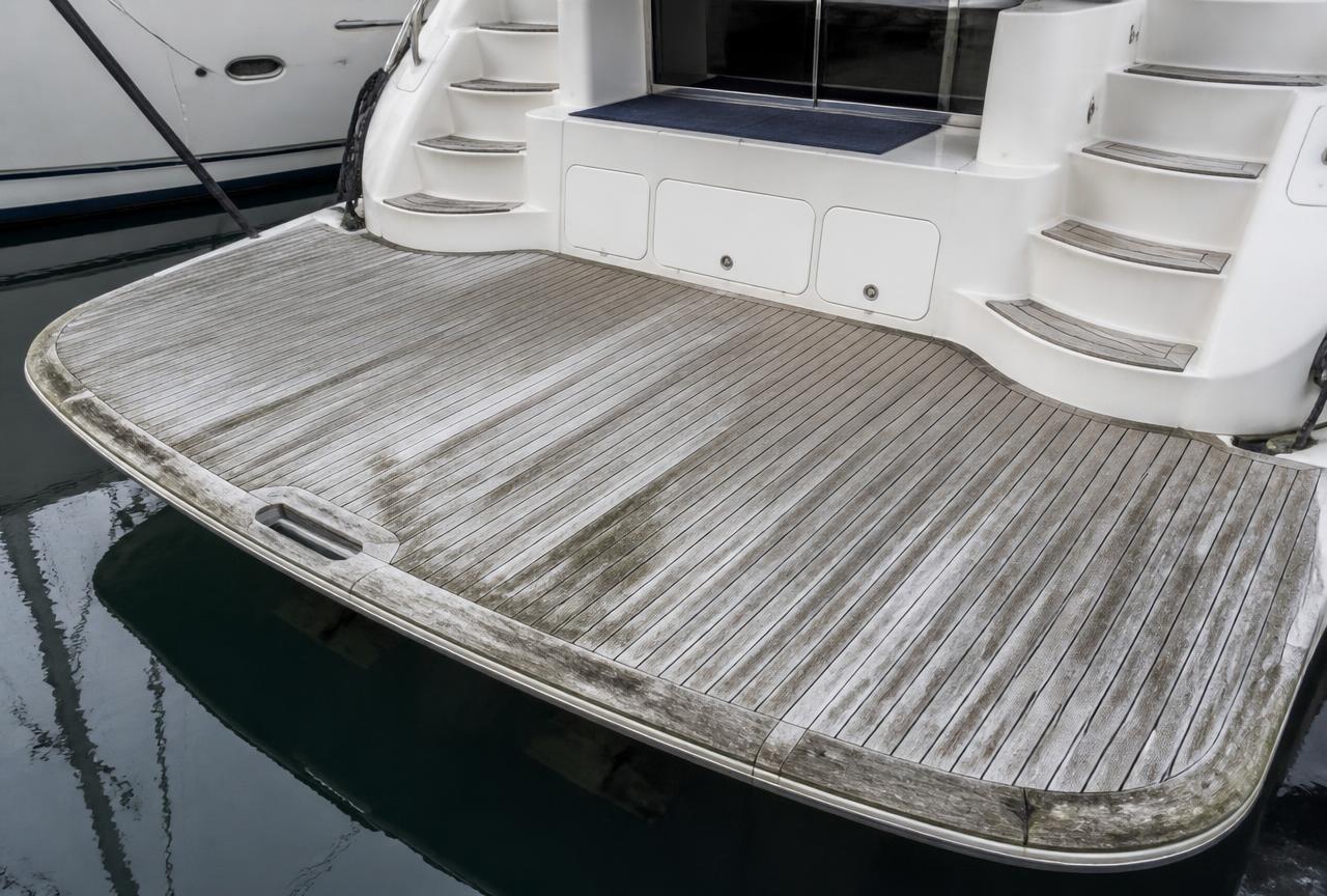 Swim platform replacement before