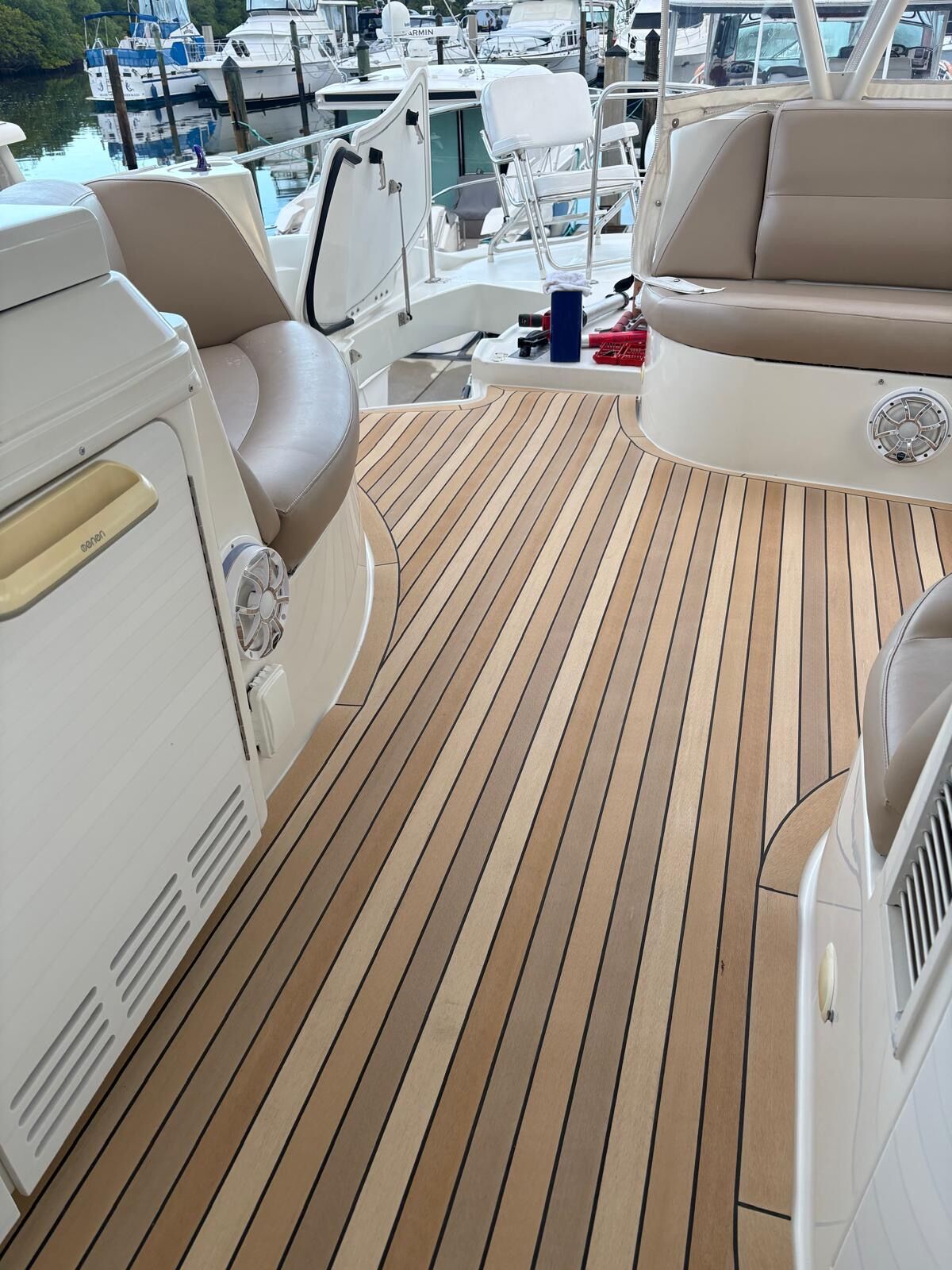 Cruiser cockpit after Permateek refit