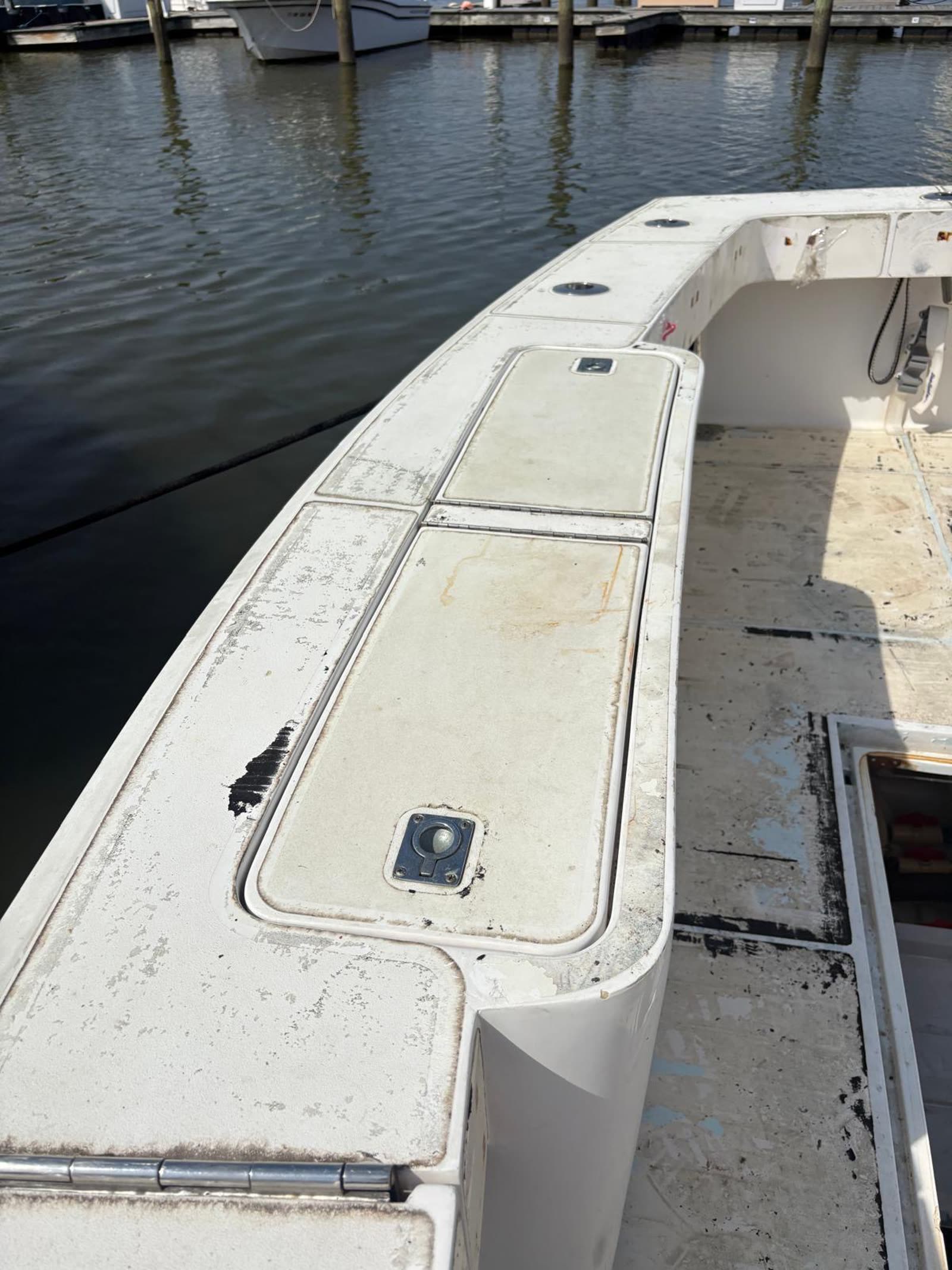Covering boards and coaming before