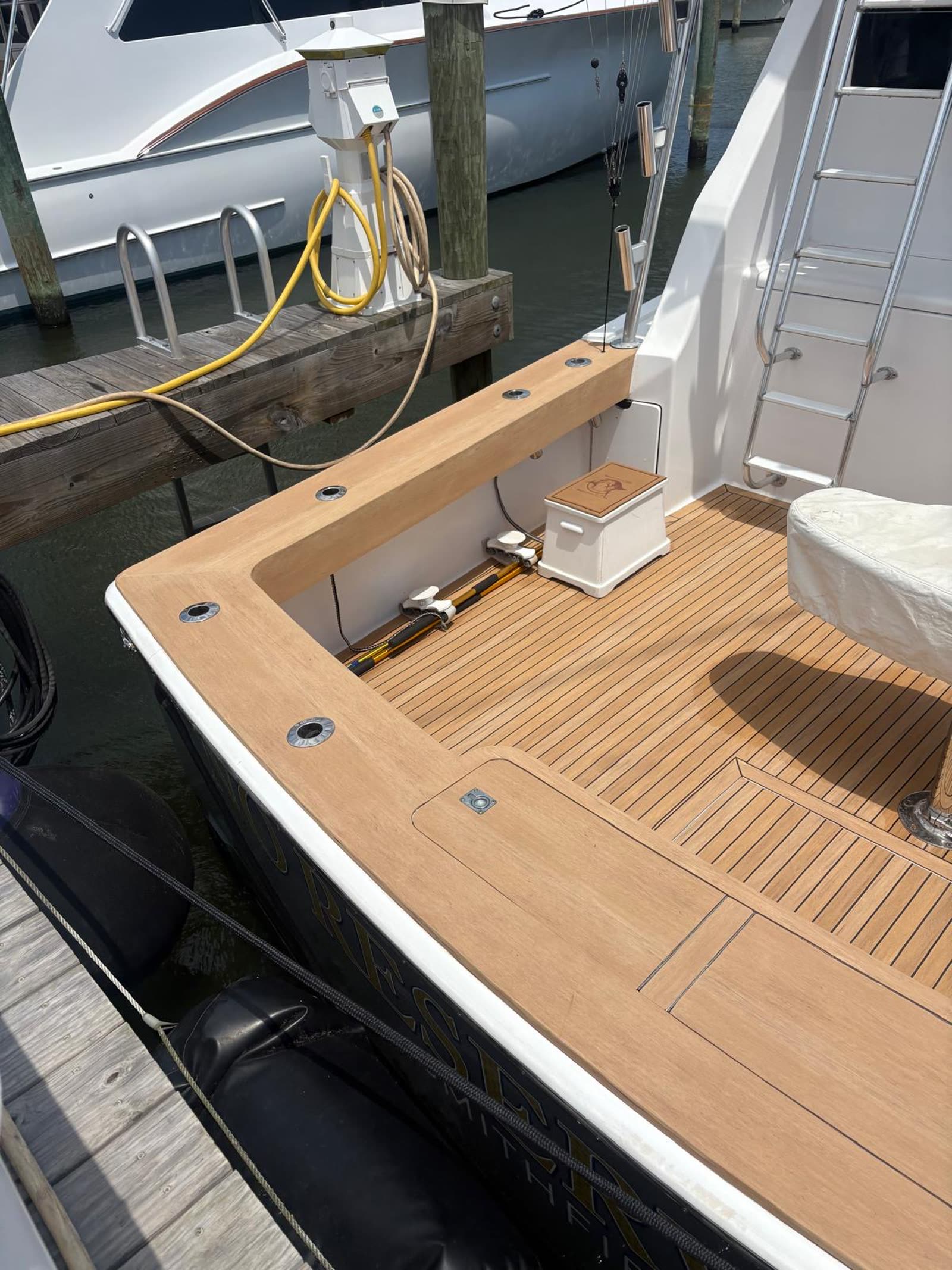 Covering boards and coaming after